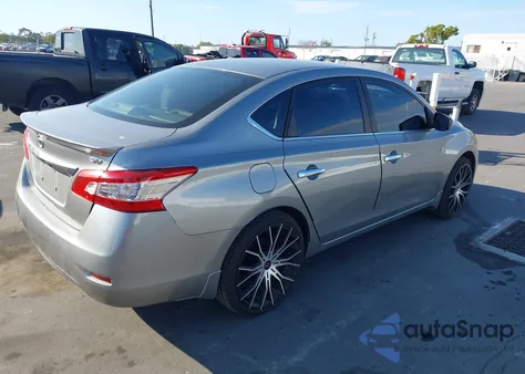 2013 Nissan Sentra S z USA, uszkodzony, nr VIN 3N1AB7AP7DL789164